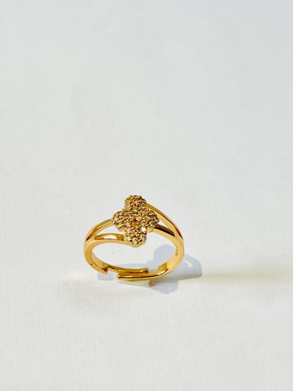 Shimmering Haze - Gold Plated Ring