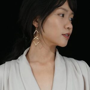 Wave Dangle Earrings