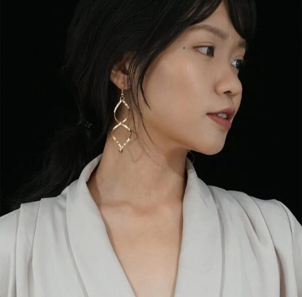 Wave Dangle Earrings