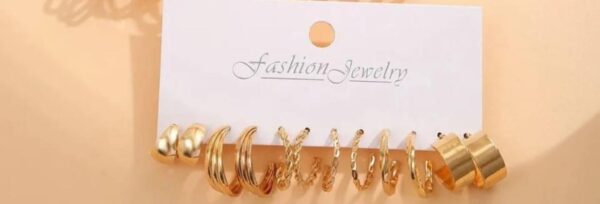 6-Pairs Hoops Card