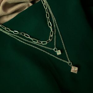 Stacked Serenity (Multi-layered Chain), square