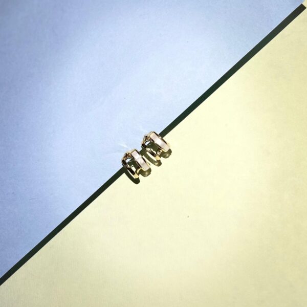 Cloud pop - Korean white studs