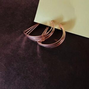 Glow Loop - Rose Gold Hoops