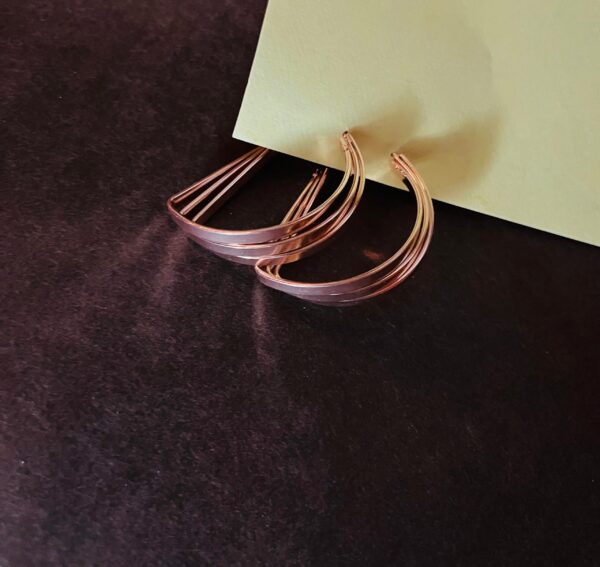 Glow Loop - Rose Gold Hoops