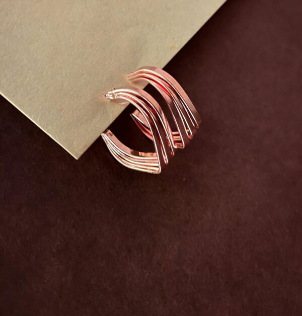 Glow Loops 2.O - Rose Gold Hoops