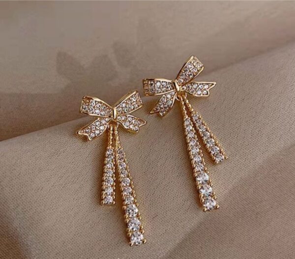 Korean Bow Earring