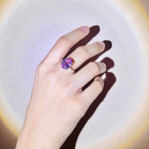 COSMIC CRUSH - pink stone ring