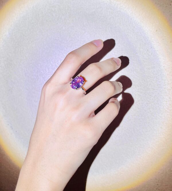COSMIC CRUSH - pink stone ring