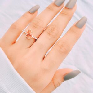 Dual Heart Ring