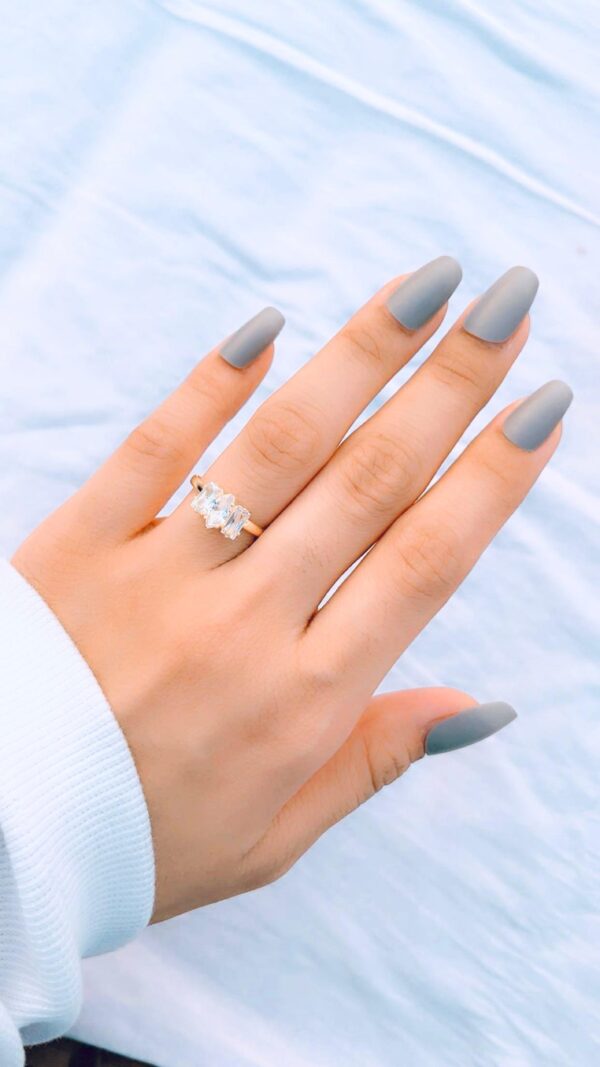 Crystal Oval Ring